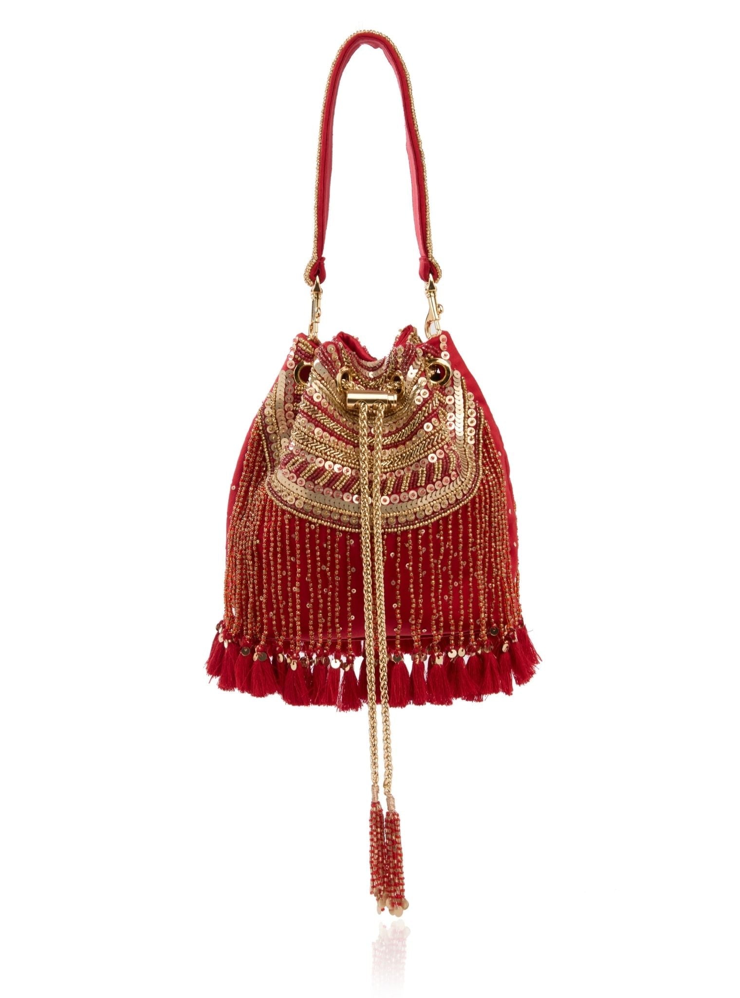 Emily Red Stylised Handbag