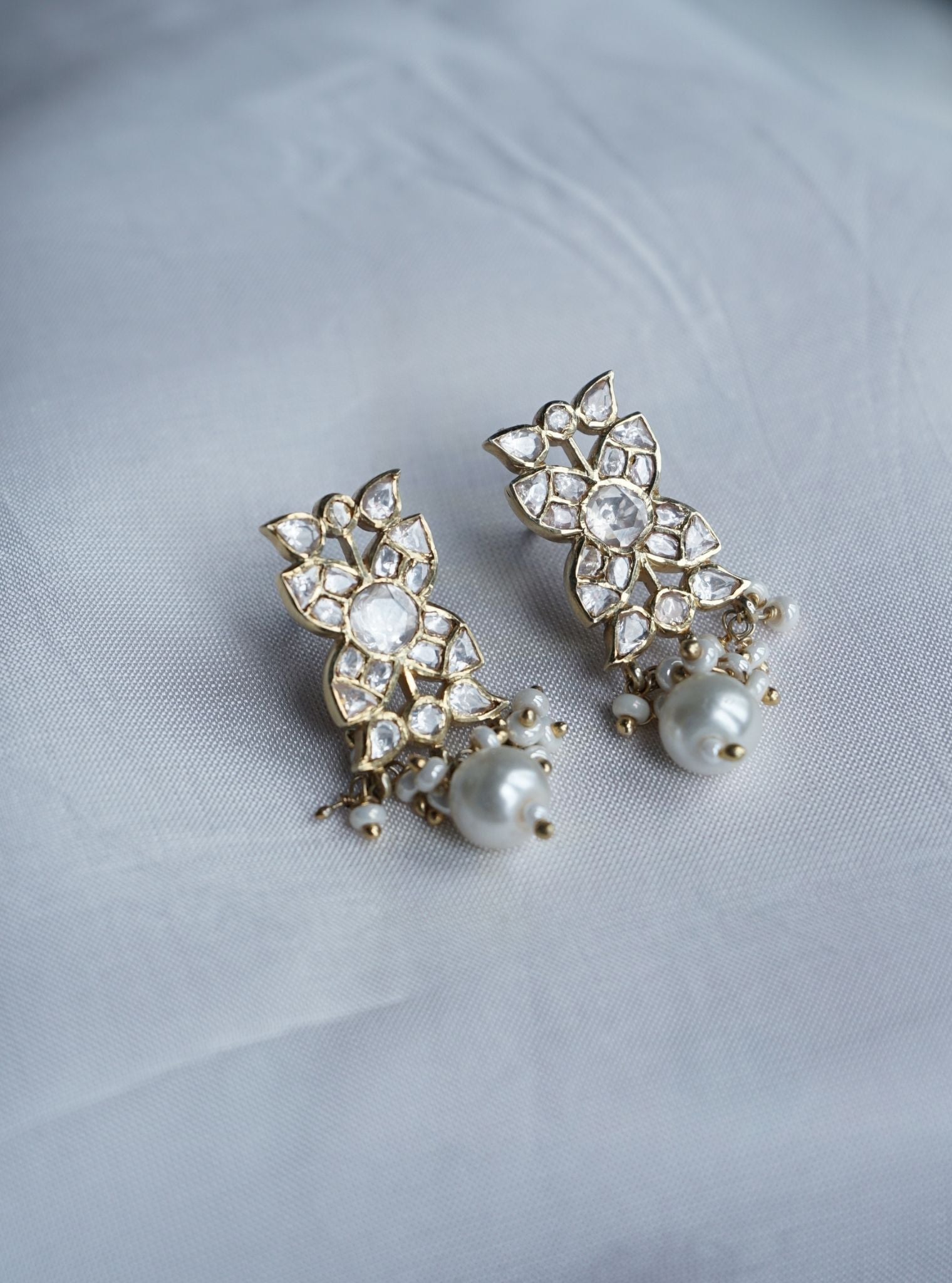 Pure Silver Dhara Earrings