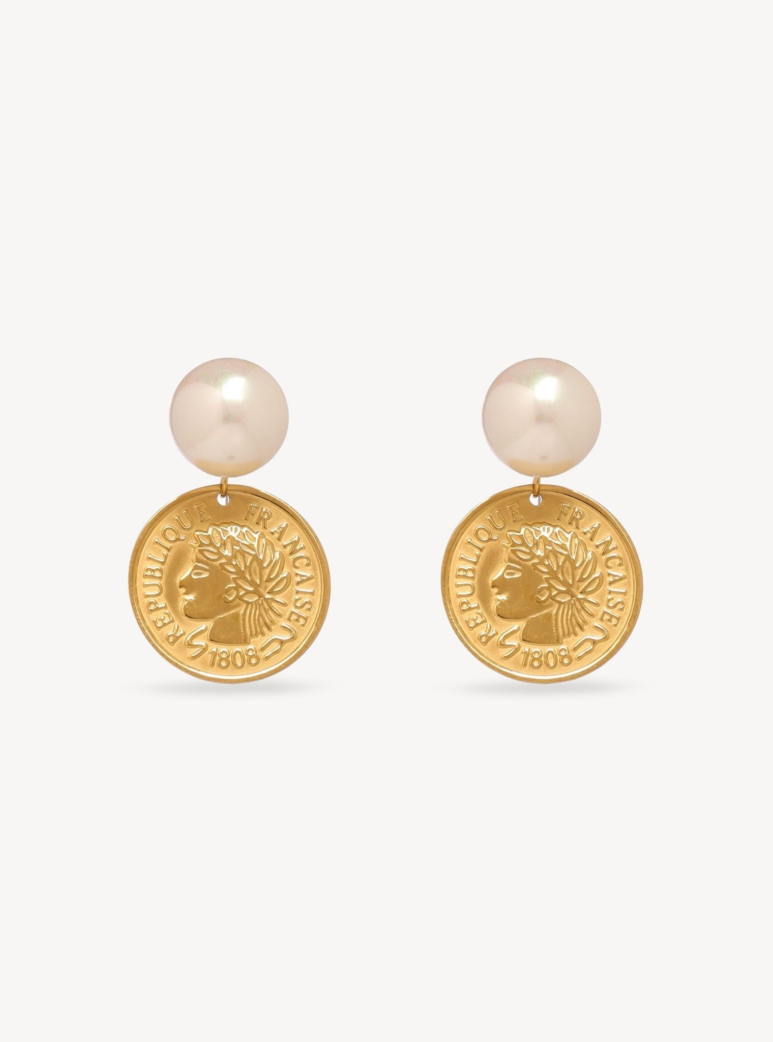 Theia Coin Earrings