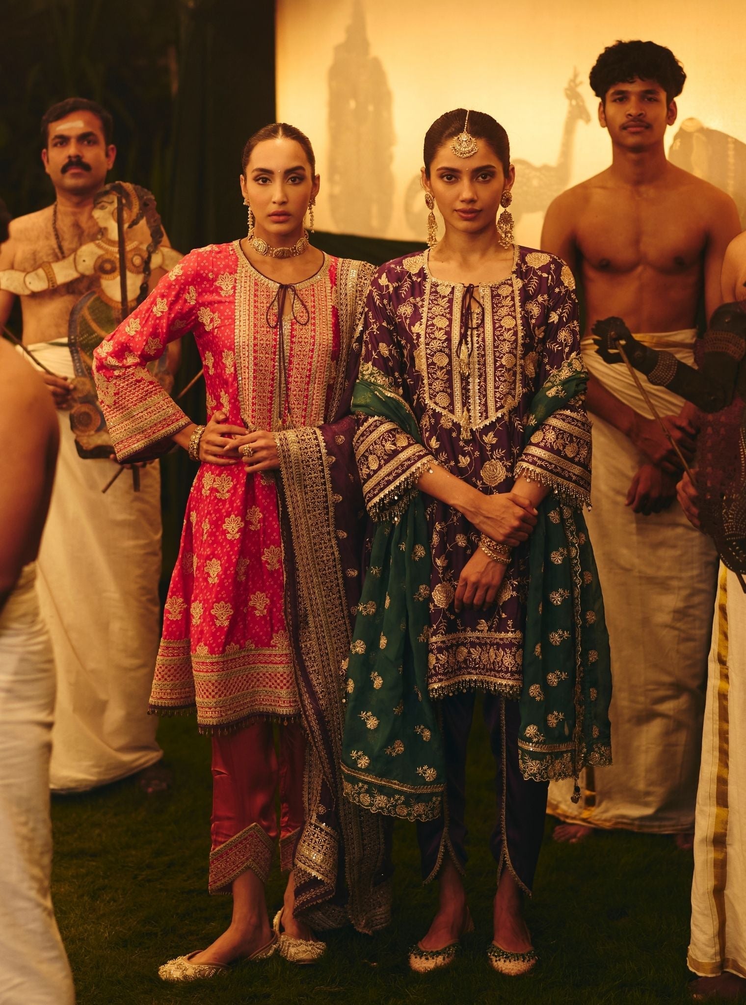 Mulmul Organza Sanae Green Dupatta