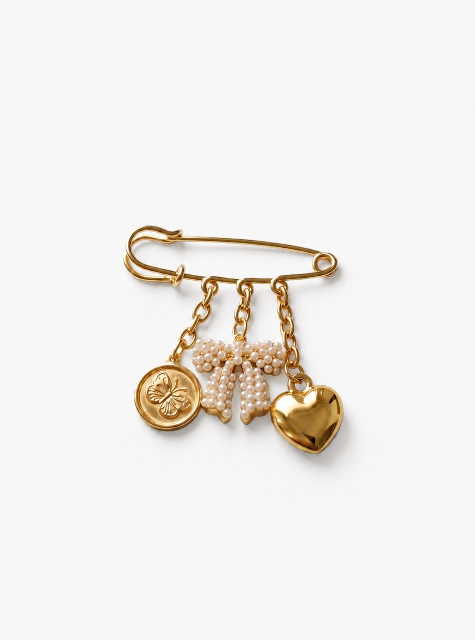 Golden Garden Brooch