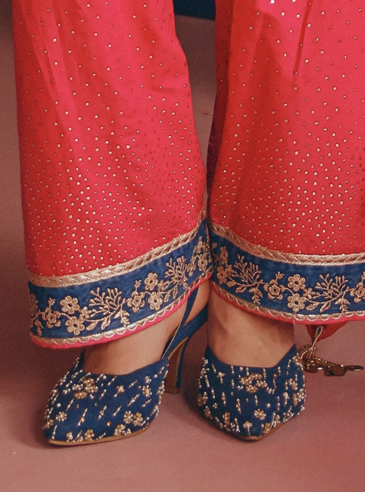 California Dream Denim Pointy Heel