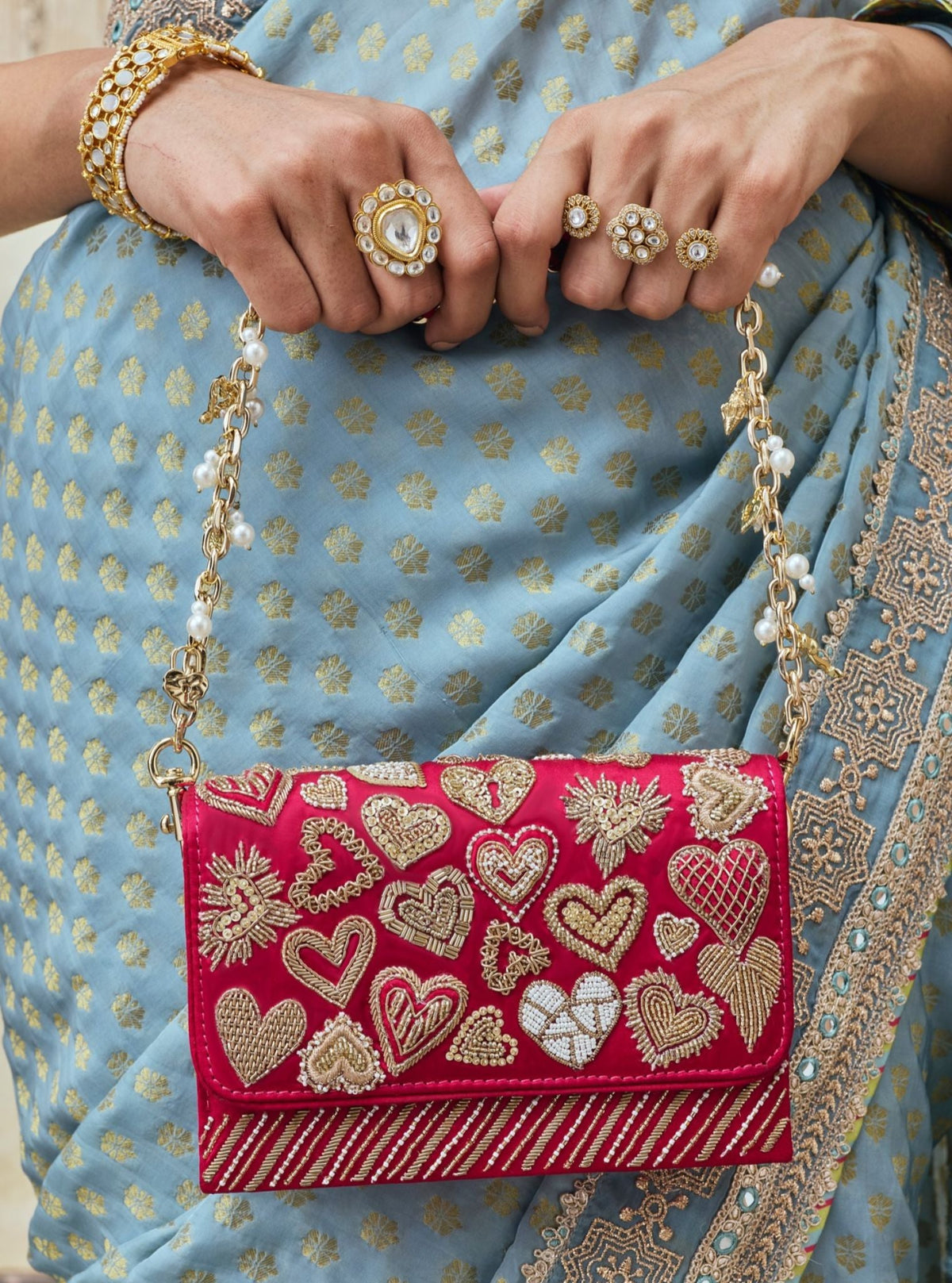 Raspberry Fuschia Sling Bag