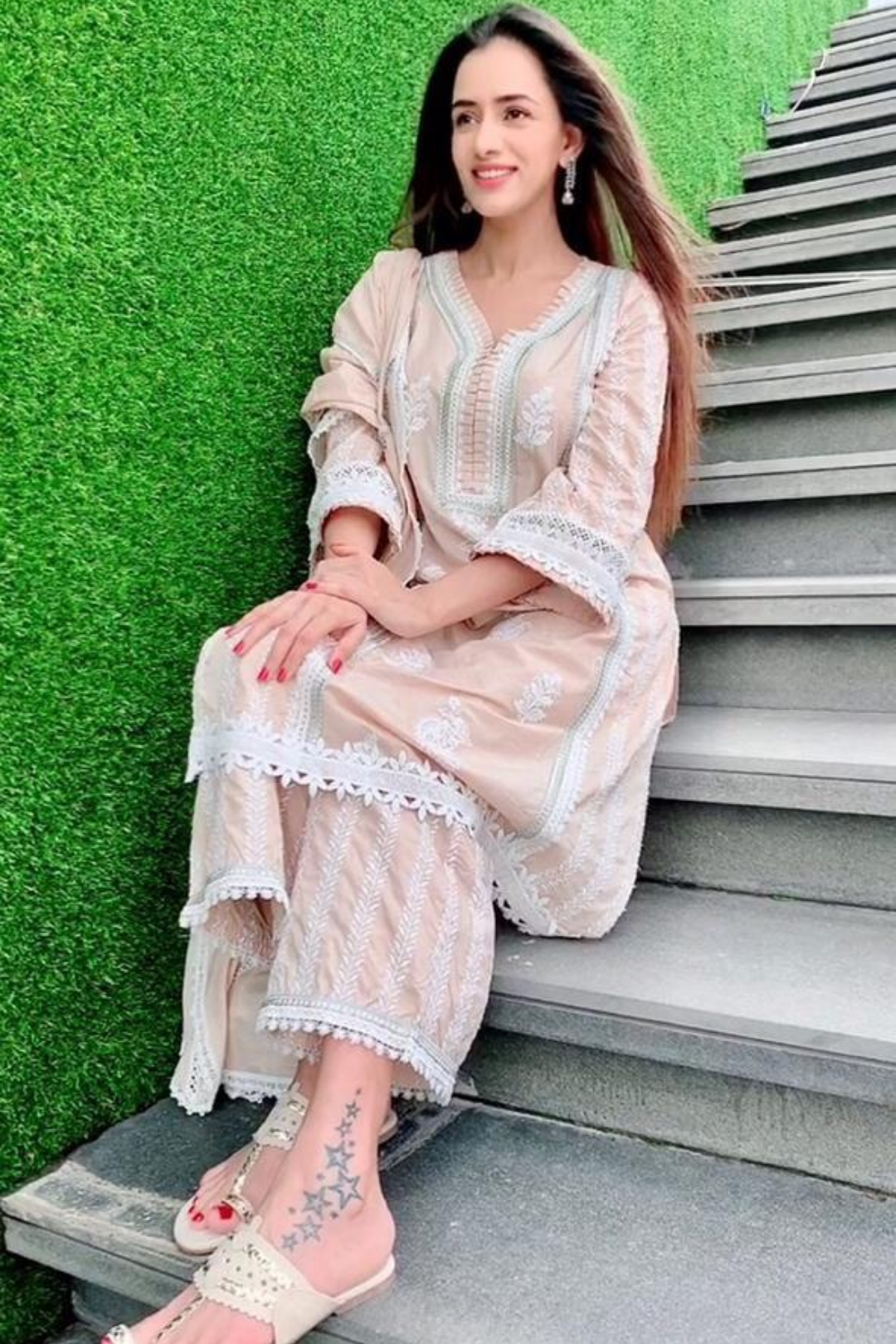 Mulmul Supima Cotton Amelia Kurta