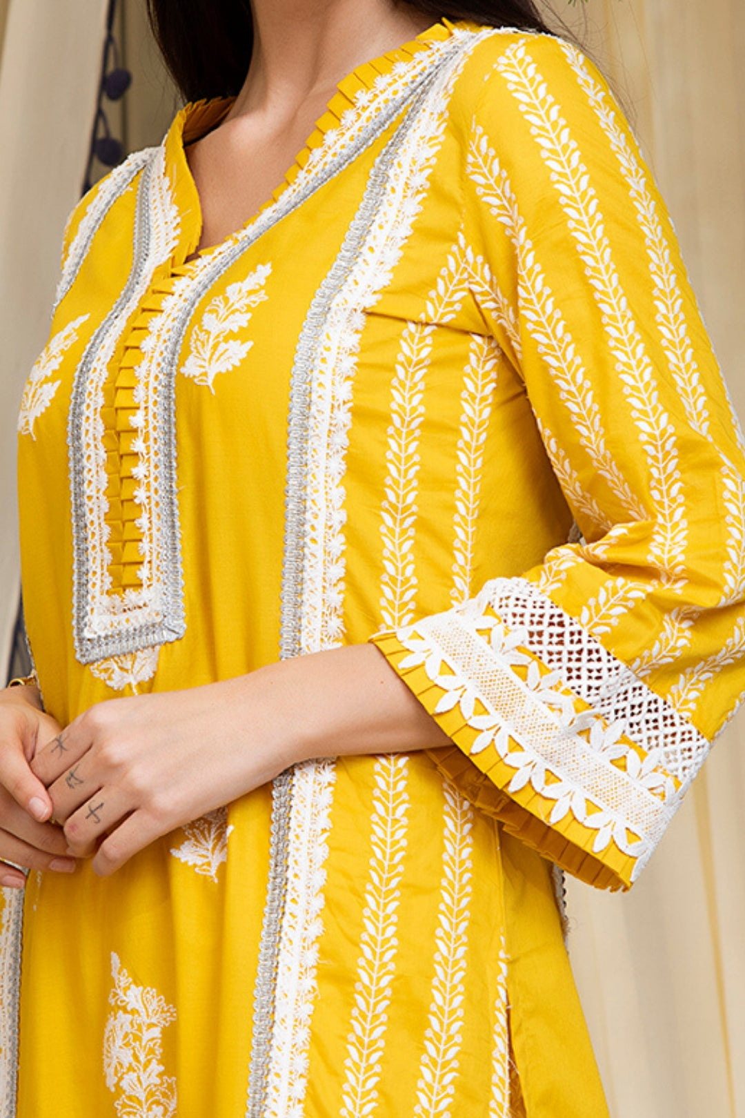 Mulmul Supima Cotton Amelia Kurta