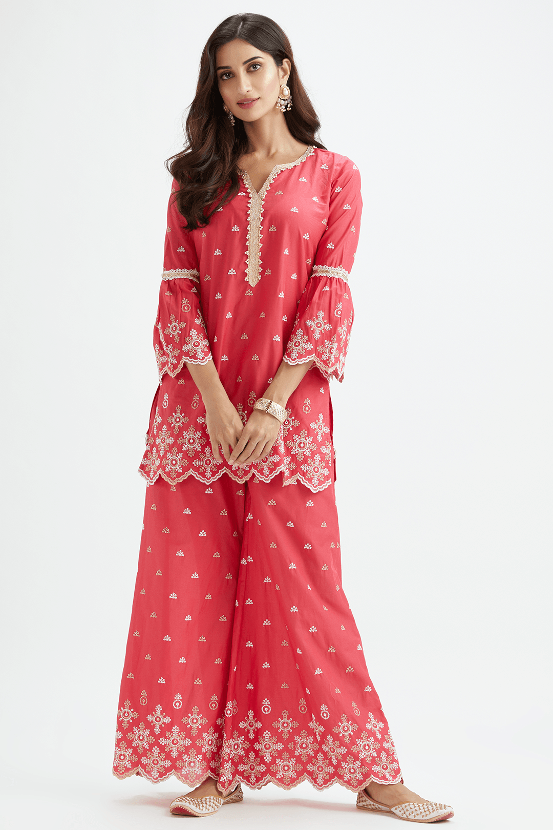 Dove Red Kurta