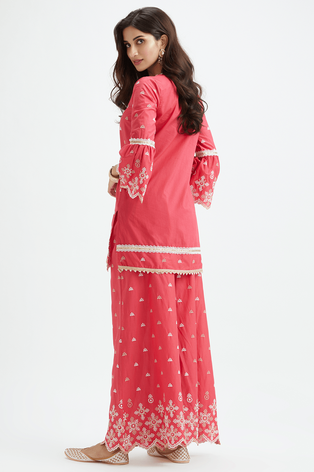 Dove Red Kurta