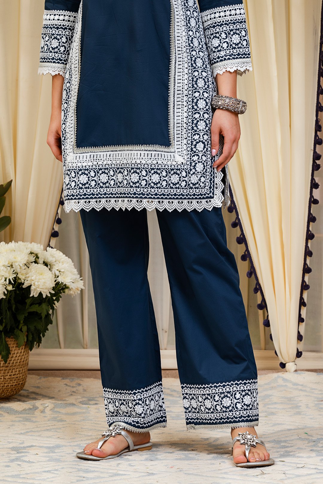 Mulmul Supima Cotton Elda pyajamas