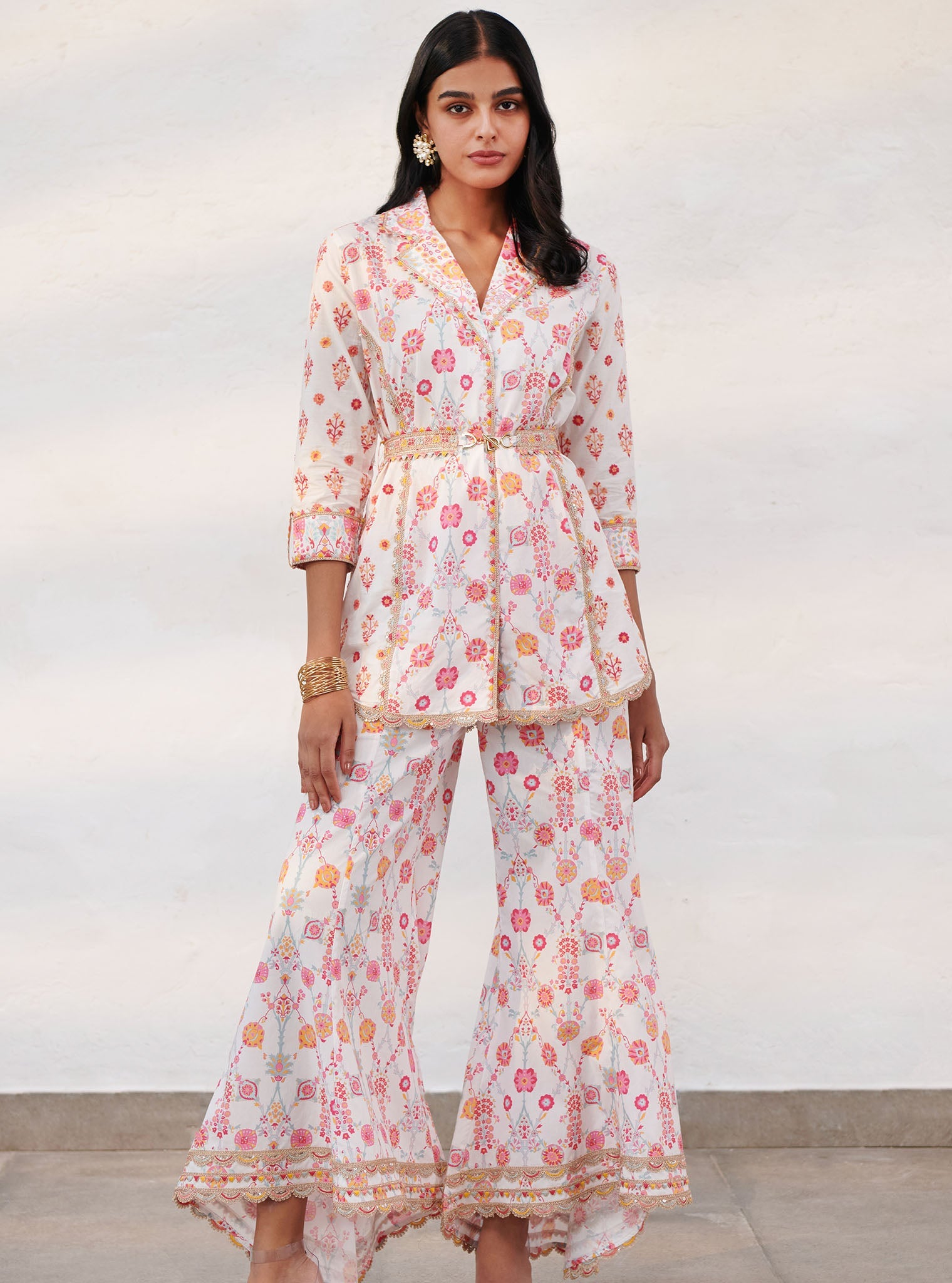 Mulmul Supima Cotton Erin White Top