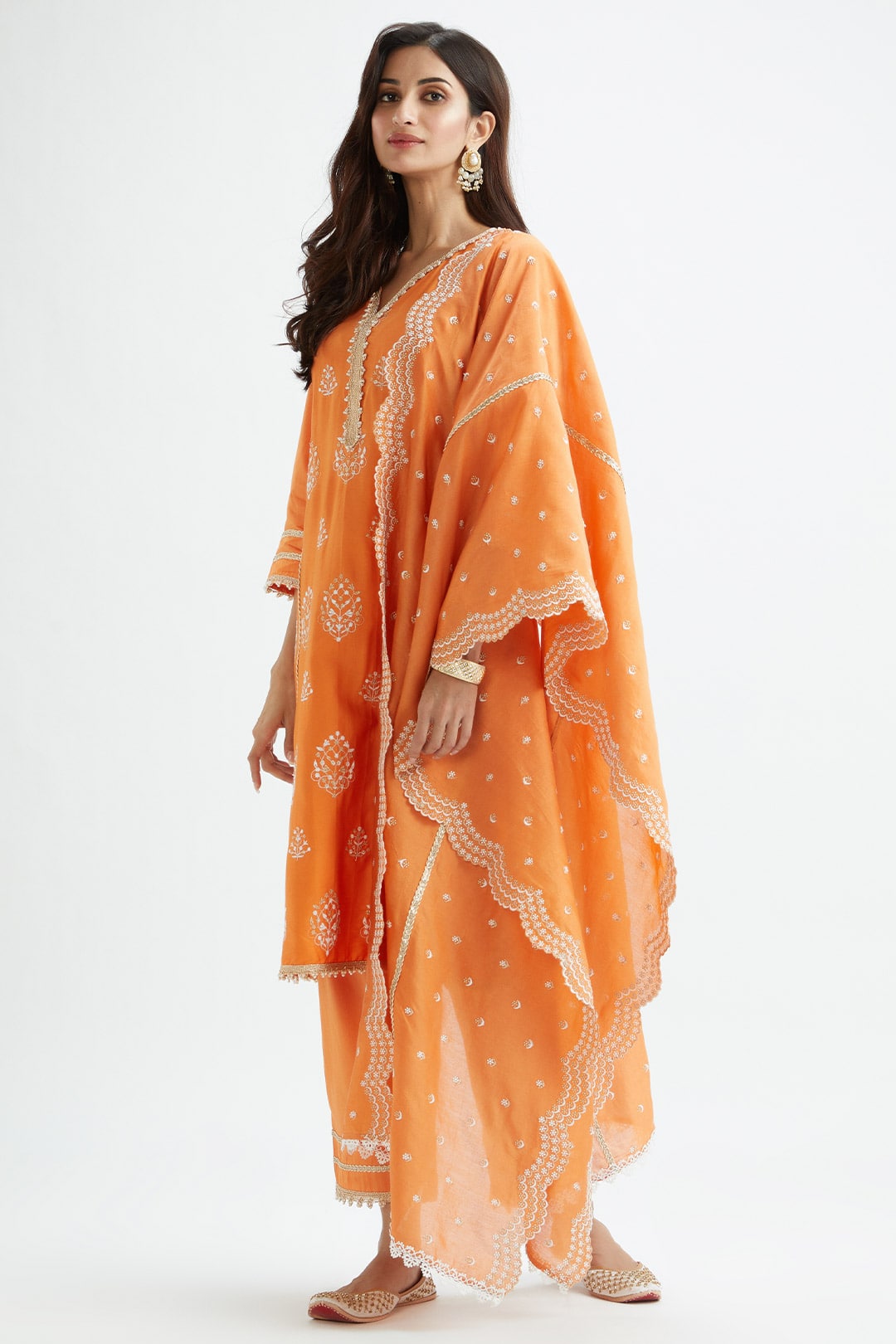 Petra Dupatta ORANGE