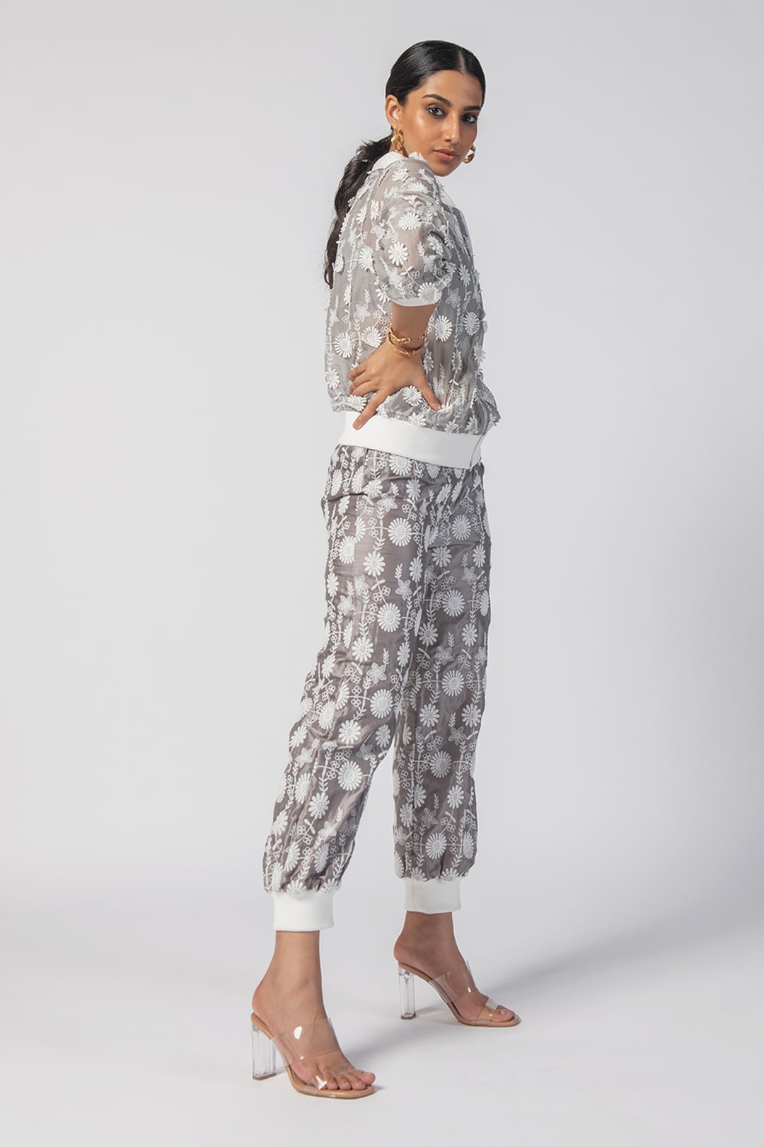 Mulul Organza Juniper Grey Jacket