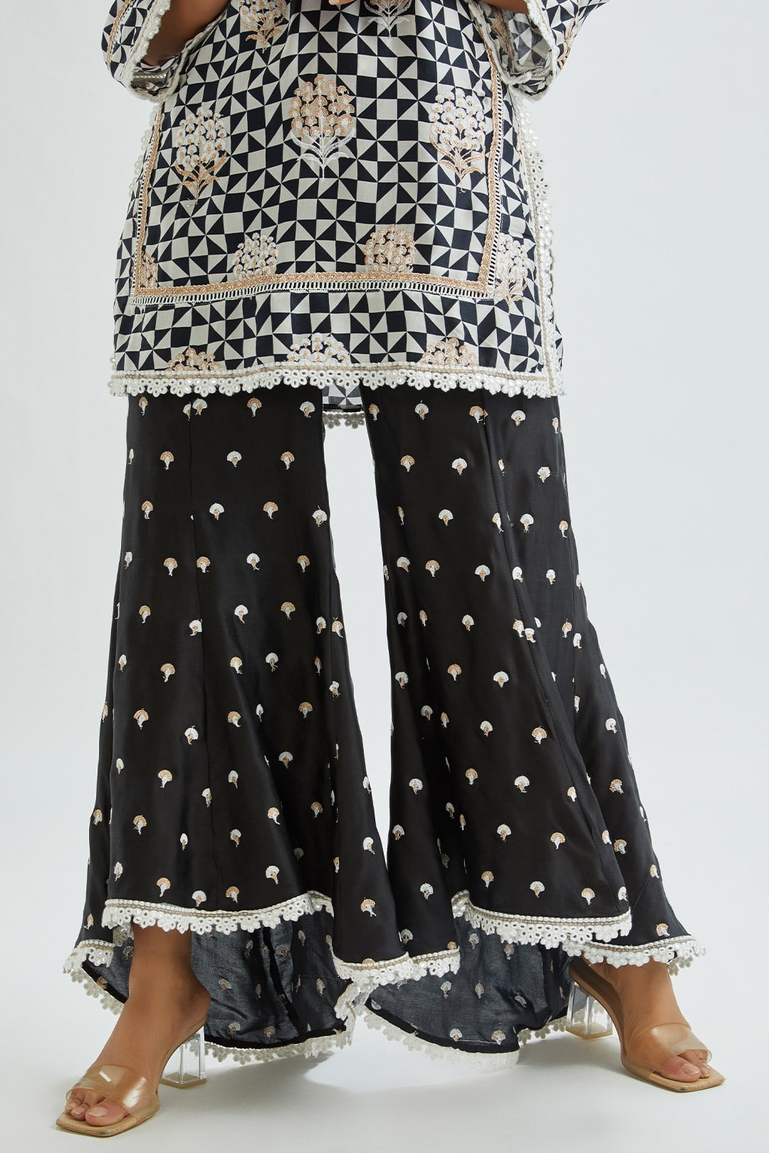 Leyton Palazzo BLACK