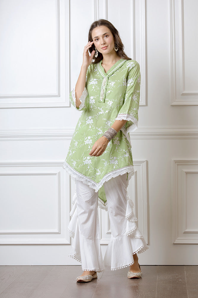 Danica Green Kurta Set