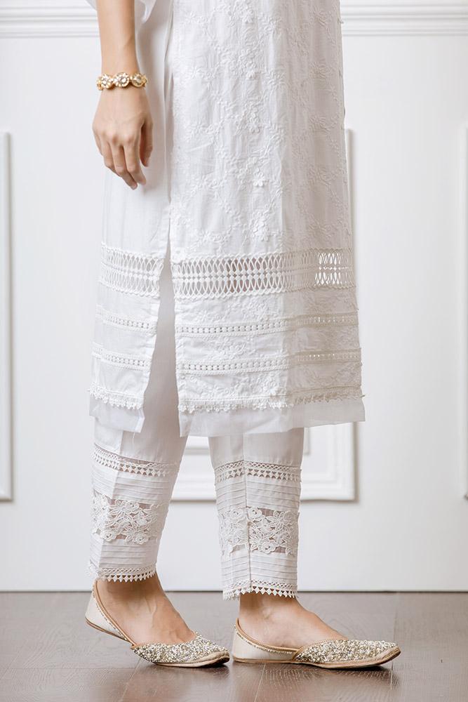 Senna Supima Cotton Red Kurta Set