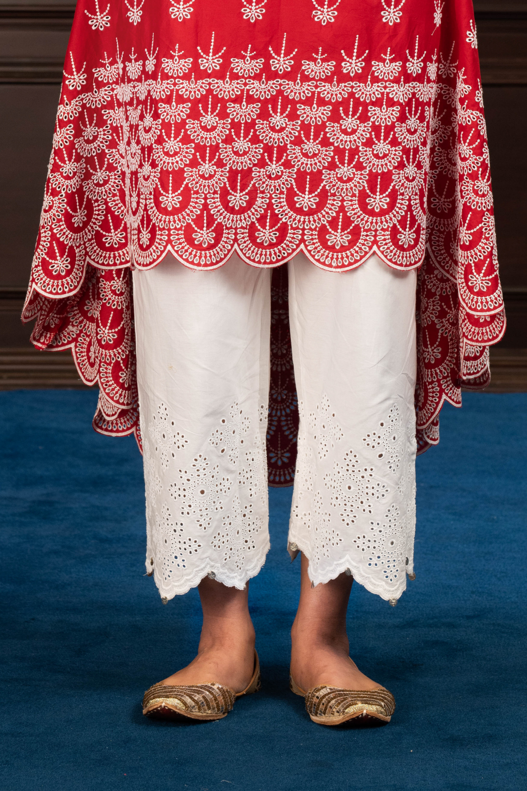 Liaria Supima Cotton Kurta with Palazzo Set