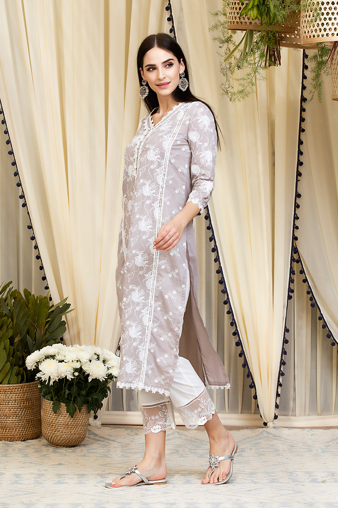 Rosetta Supima Cotton Kurta Set