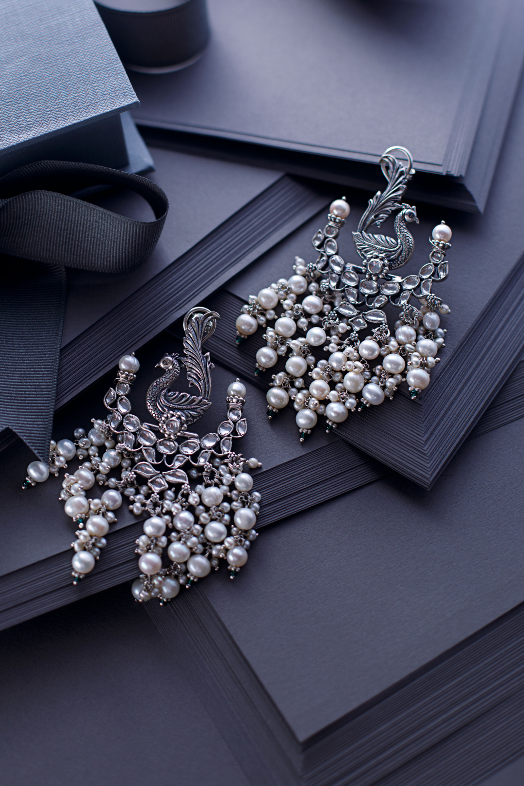 Pure Silver Saumya Earrings