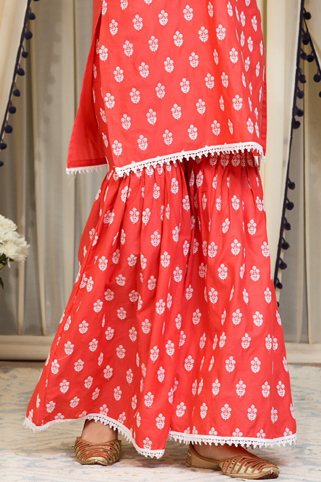 Mulmul Supima Cotton Savina Garara