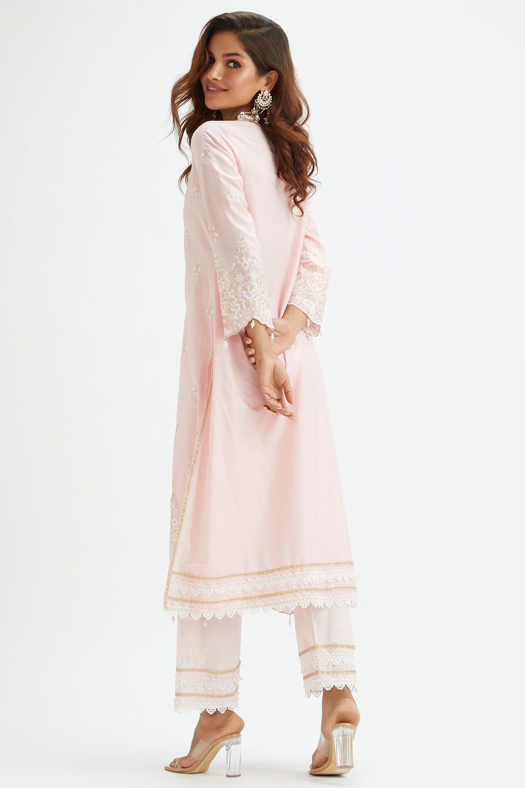 Swan Pink Kurta