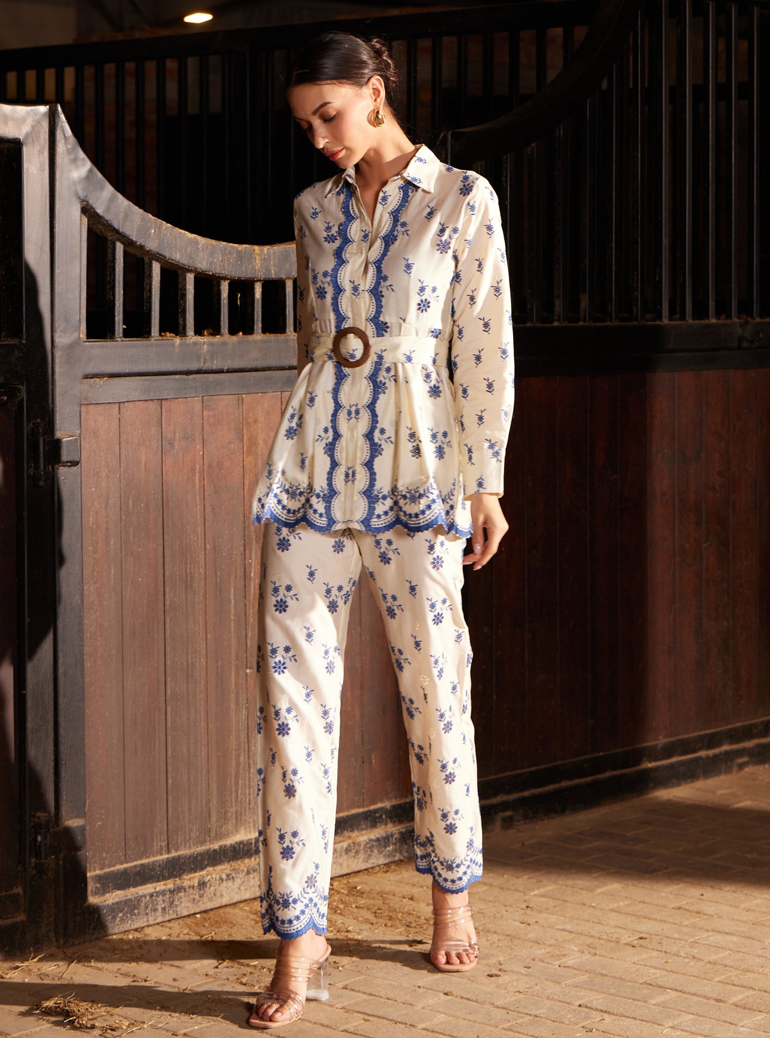 Daphne Pima Off White Top