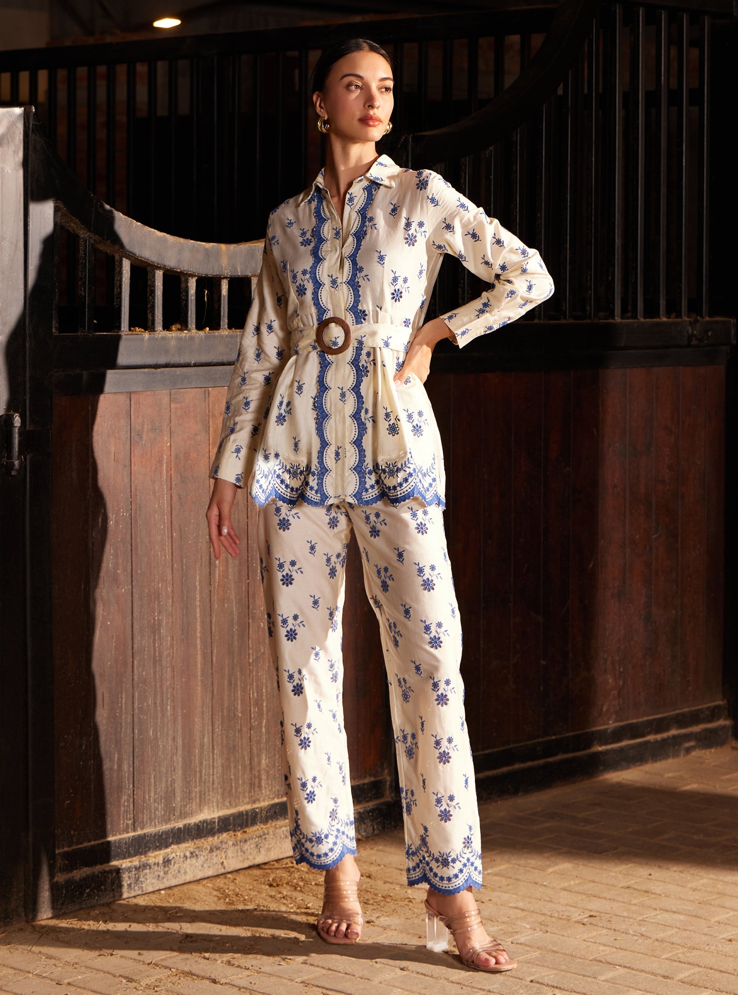 Daphne Pima Off White Top