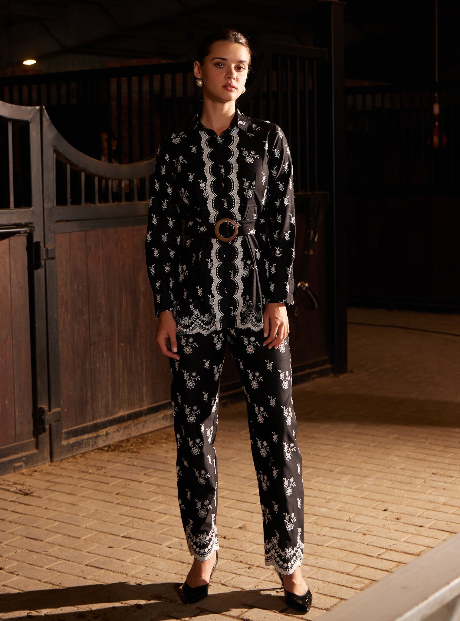 Daphne Pima Black Top