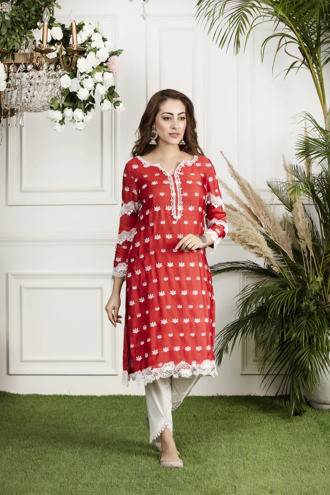 Water Lilly Kurta Set