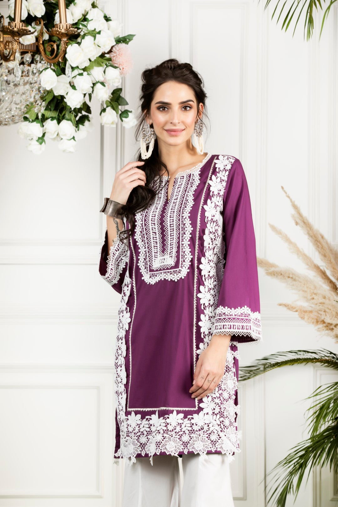 Quill Supima Cotton Bellbottom Kurta Set