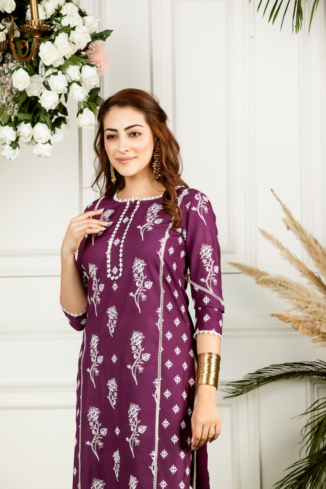 Mulmul Supima Cotton Rue Kurta