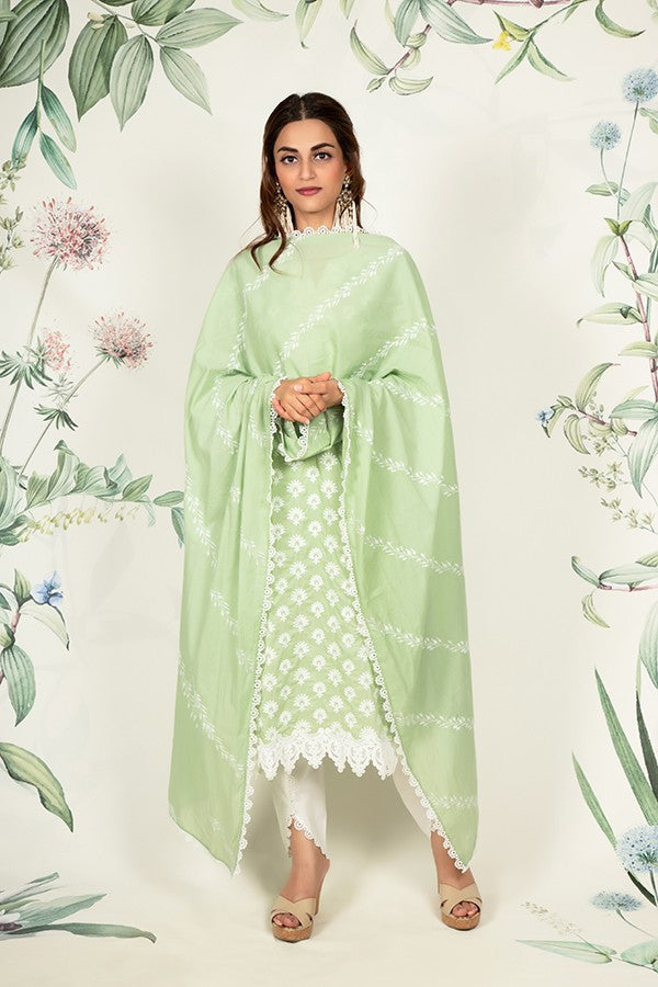 Holly Kurta Green and Dhoti Pyajama
