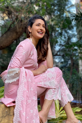 Mulmul Cotton BLISS Kurta with Bliss Pant